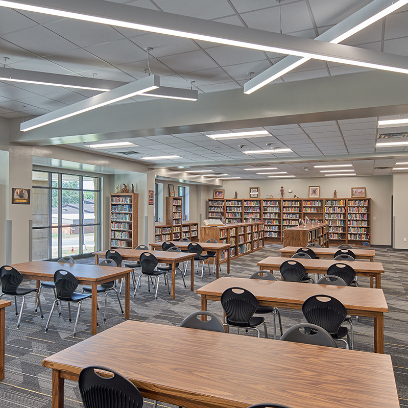 Inside of classroom